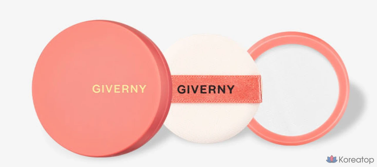 Тональный крем Giverny Close Cover Foundation Mini Portable 64 мм, розовый, 1 шт.