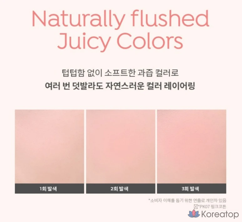 Румяна A'Pieu Juicy Pang Pastel, 3,7 г, BE02, сливовый хлопок, 1 шт., фото 6