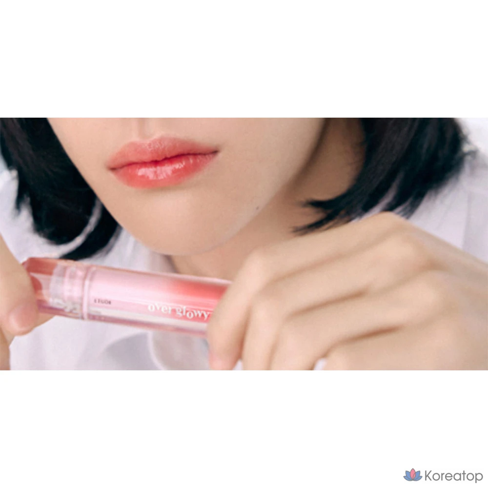 Тинт для губ Etude House Over Glow Tint, 01 Аромат розы, 1 шт., фото 3