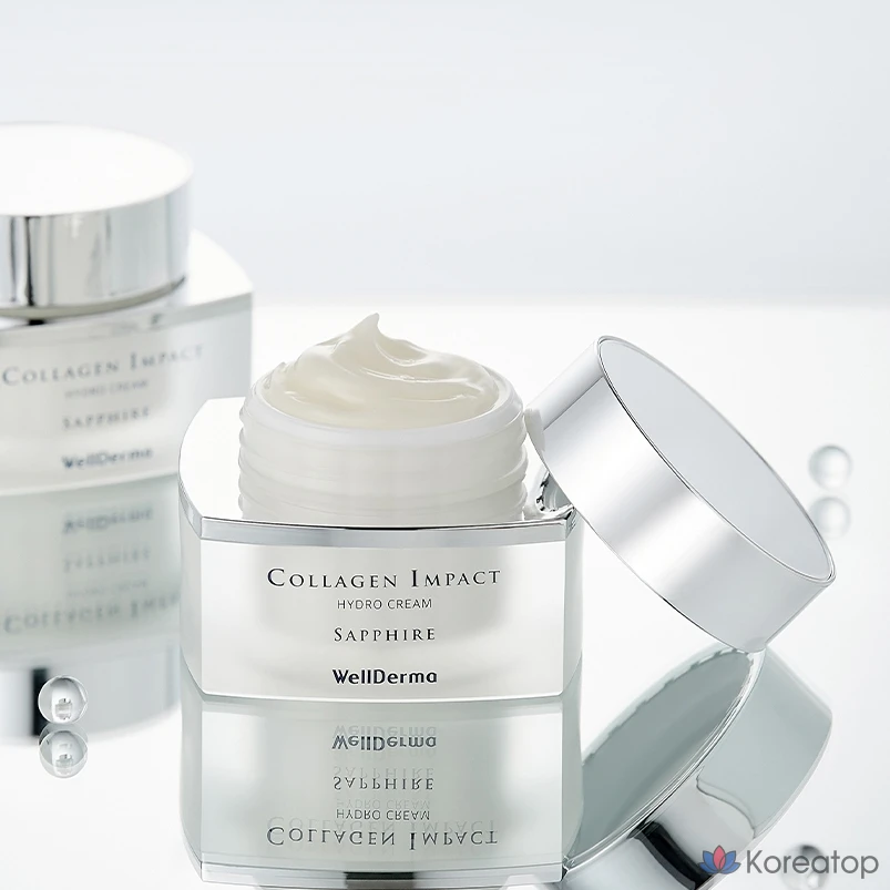 Крем WellDerma Sapphire Collagen Impact Hydro Cream, 50 г, 1 шт.