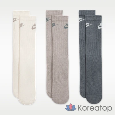 Носки Nike Everyday Elevated Crew Socks, 3 пары, фото 2