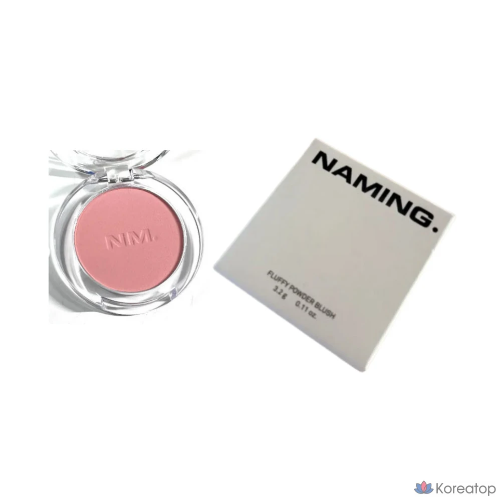 Пушистые румяна NAMING, 1 шт., Halo