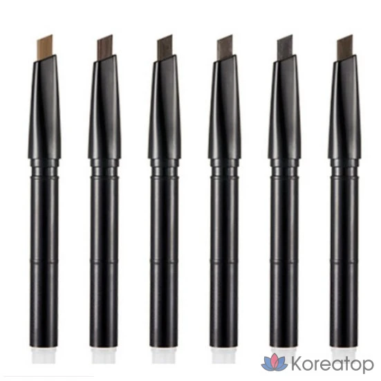 Набор для создания макияжа бровей FMGT Designing Eyebrow (сменный блок) 0,3 г, оттенок 01, светло-коричневый, 1 шт.