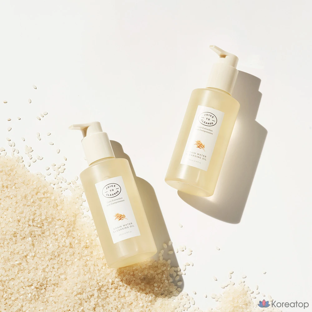 Очищающее масло для лица Juice To Cleanse Grain Water Cleansing Oil JCCL004, 200 мл, 1 шт.