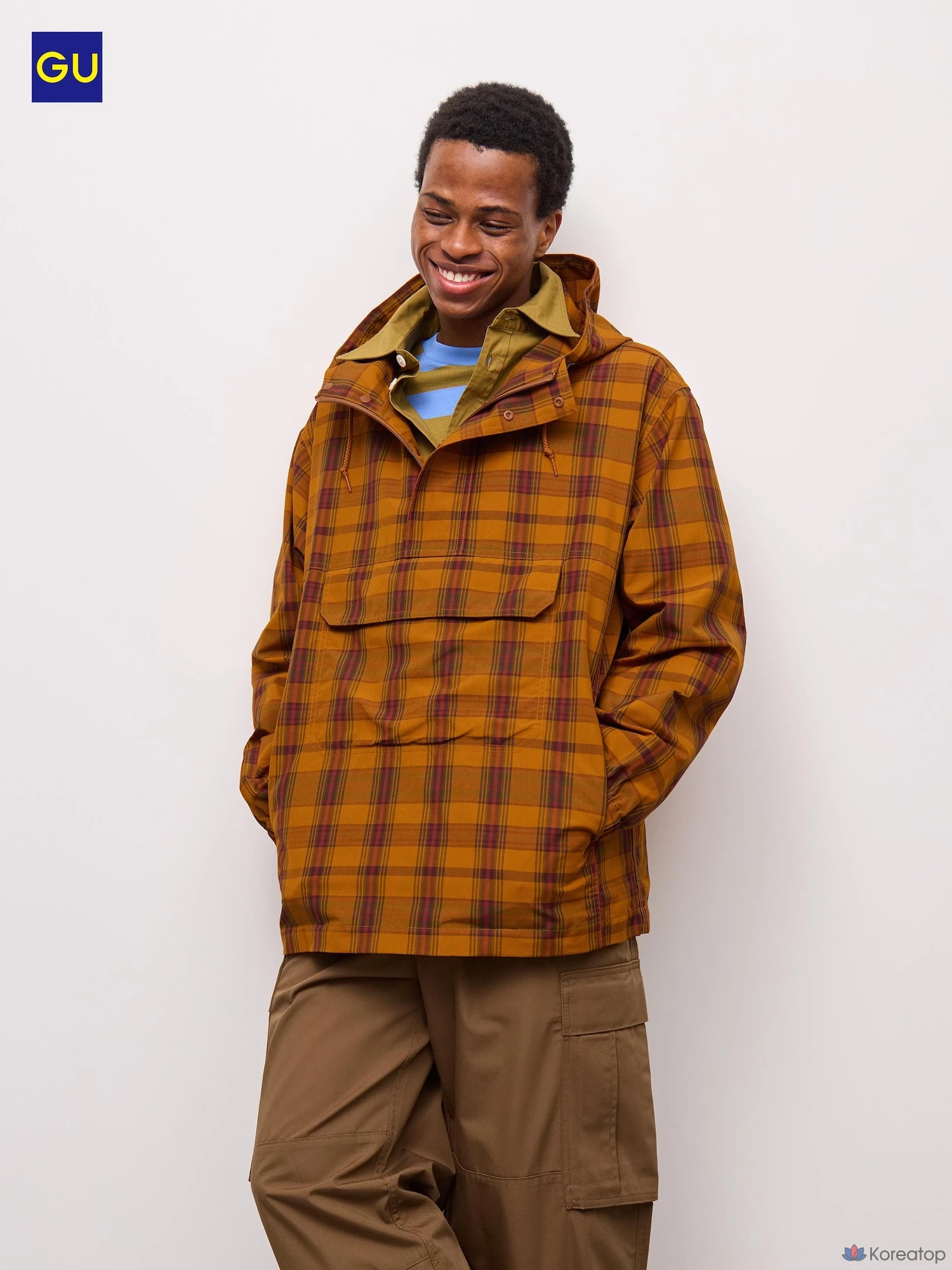 Парка Uniqlo Half-Zip Parka