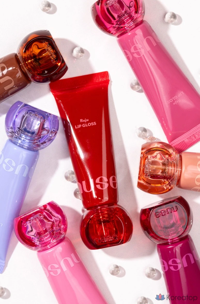 Блеск для губ Nuse Reju, 1 шт., цвет «Ягодный сильный» (00 Berry Blue).