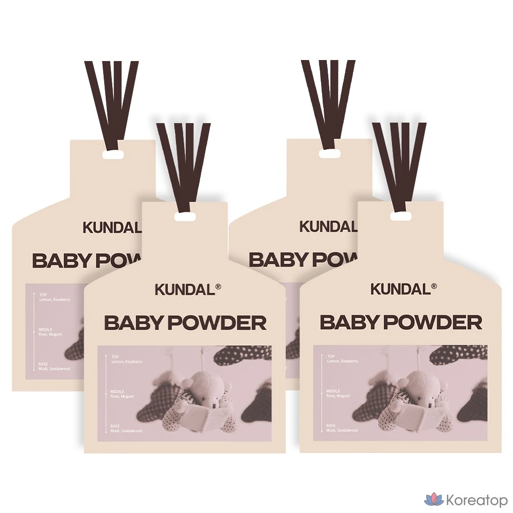 Ароматизированные саше Kundal Car 7 г x 4 шт., 1 шт., фото 3