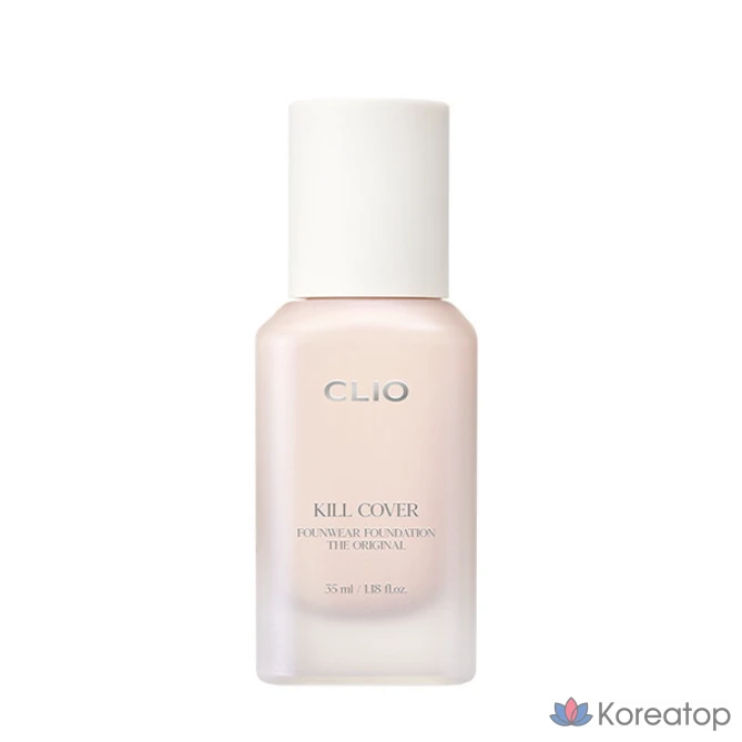 Тональный крем Clio Kill Cover Foundation, 38 г, № 02, 1 шт.