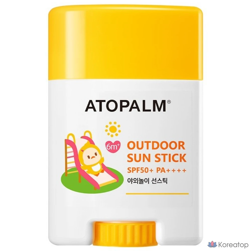 Солнцезащитный стик Atopalm Outdoor Play для малышей SPF50+ PA++++, 21 г, 1 шт.
