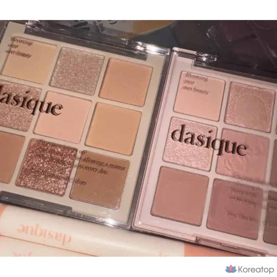 Палитра теней для век Dasique Shadow Palette 23 Colors, оттенок 27 Rose Milk Tea, 1 шт.