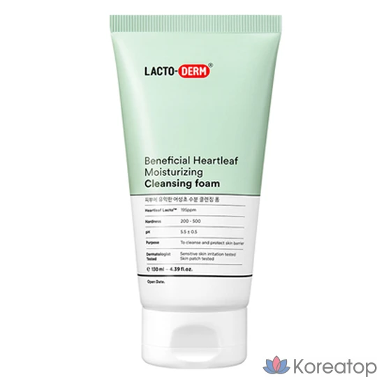 Очищающая пенка для лица Lactoderm Skin-Friendly Asungcho Lacto Moisture Cleansing Foam, 130 мл, 1 шт.