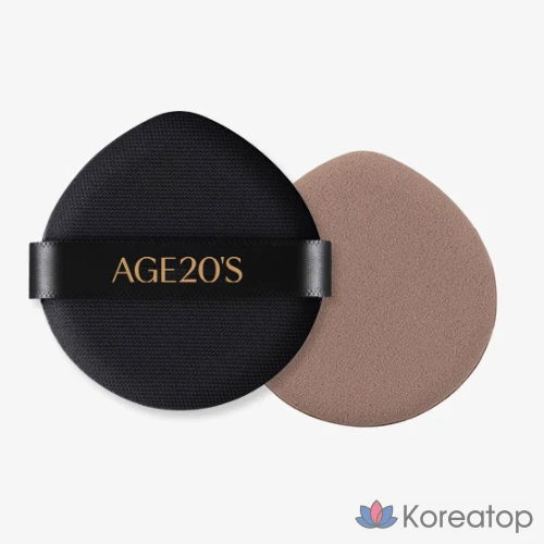 Набор из 2 флаконов тонального крема Age 20's Signature Essence Cover Pact Intense Case + сменный блок 14 г, № 21, 1 шт., фото 2