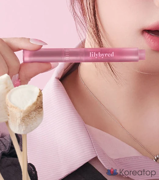 Матовый бальзам для губ Lilybyred Milky Blur Fondue Bar Lipstick, оттенок 04 Cream Cheese Plum, 1 шт., фото 6