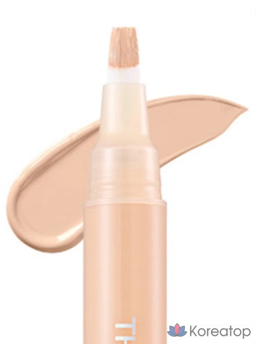 Консилер-карандаш The Saem Cover Perfection Pen Concealer, 4 мл, прозрачно-бежевый, 1 шт., фото 2