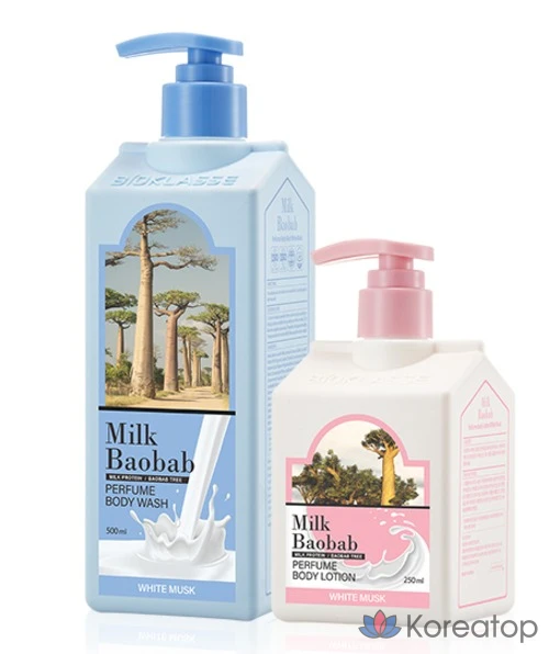 Гель для душа Milk Baobab с ароматом белого мускуса, 500 мл, 1 шт., фото 2