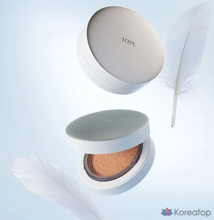 Тональный крем IOPE 5.5th Generation Cover Air Cushion Foundation, 15 г, 21N Vanilla, 1 шт.