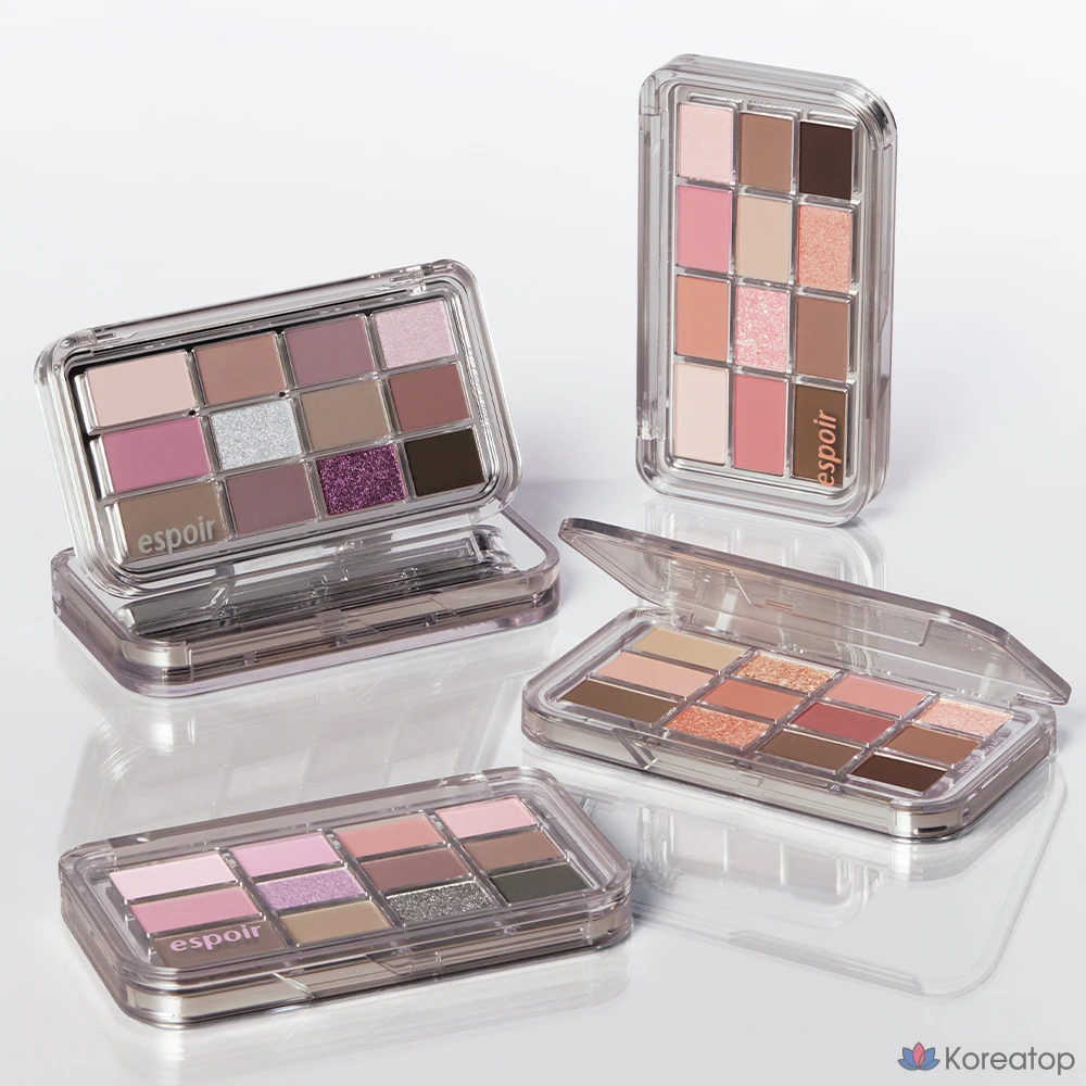 Палетка теней для век Espoir Eye Core Palette, № 4 Geek Gray, 1 шт., фото 3