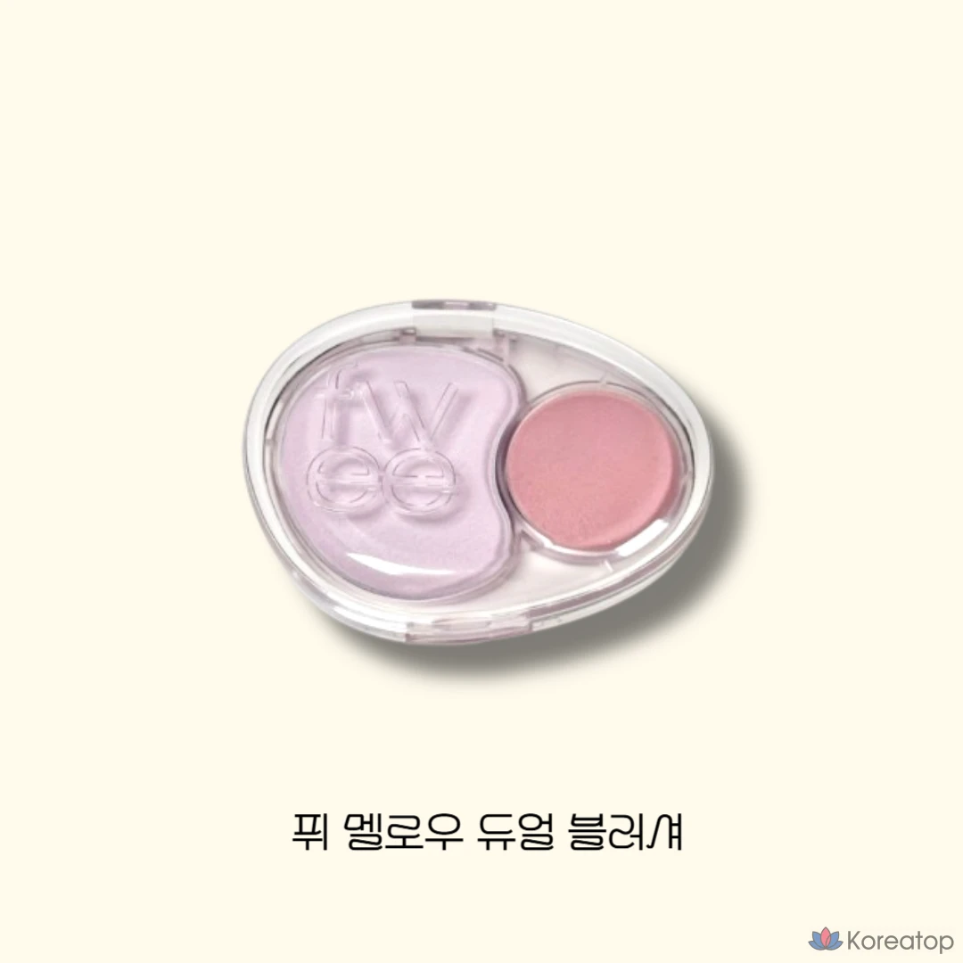 Румяна Pew Mellow Dual Blusher, оттенок Baby Smile, 1 шт.