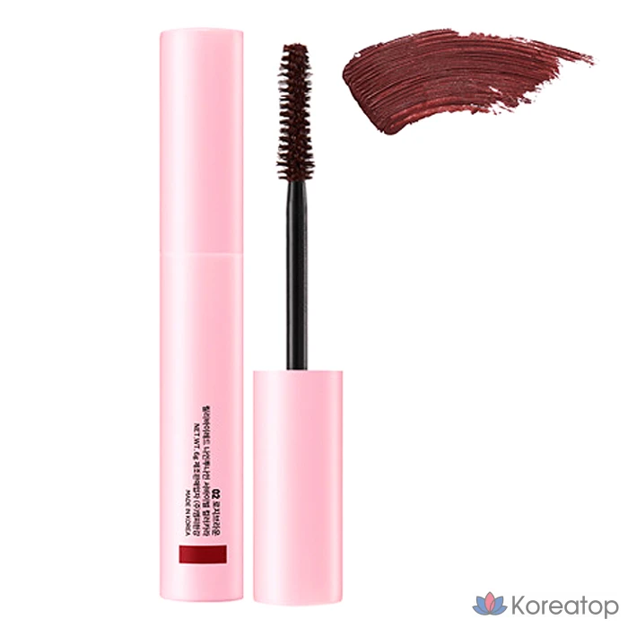 Тушь для ресниц Lilybyred Nine to Nine Survival Color Mascara 6 г, оттенок 02 Rosy Brown, 1 шт.