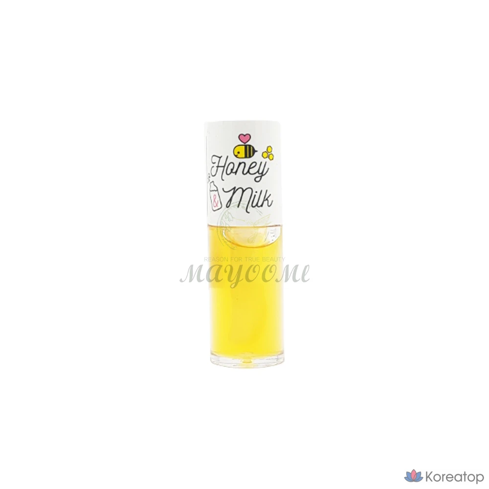 Бальзам для губ A'Pieu Honey &amp; Milk Lip Oil, аромат молока, 5 г, 1 шт.