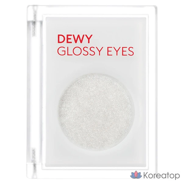 Тени для век Missha Dewy Glossy Eyes, оттенок White Beach, 1 шт.