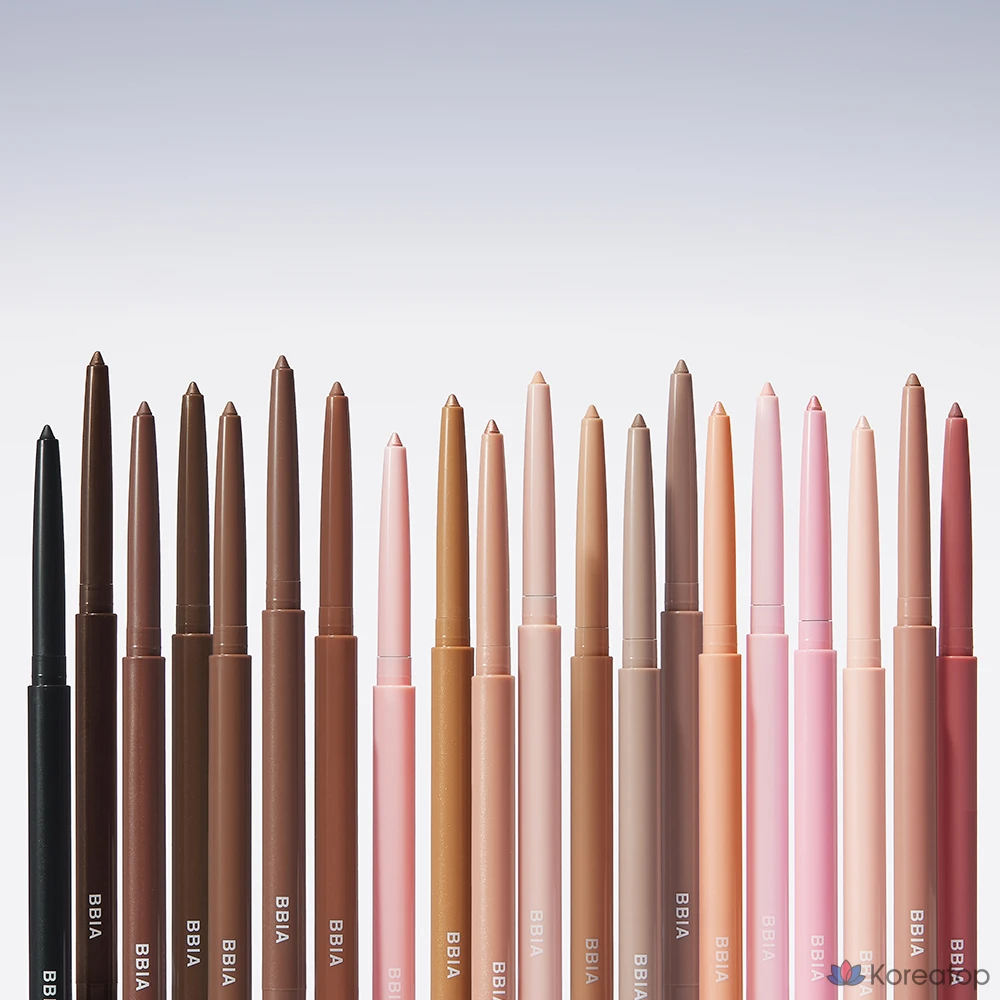 Подводка для глаз BBIA Last Auto Gel Eyeliner, оттенок 24 Rosy Pastel, 0.3 г, 1 шт.