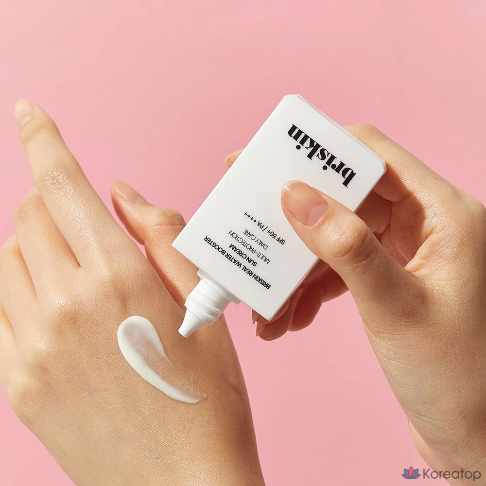 Солнцезащитный крем Briskin Real Water Booster SPF50+ PA++++, 50 мл, 1 шт.