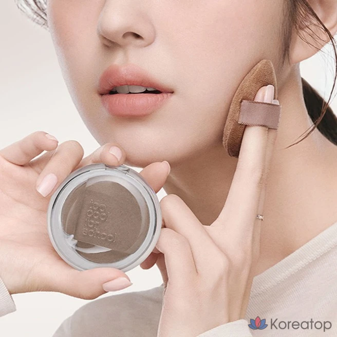 Пудра-компакт Too Cool For School Veiled Contour Powder, оттенок Chestnut, 7.2 г, 1 шт., фото 2