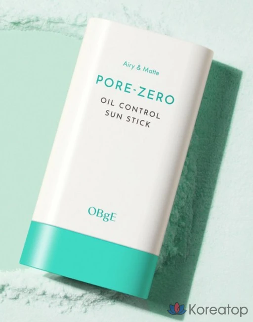 Солнцезащитный стик OBge Pore Zero Oil Control SPF50+ PA++++, 18 г, 1 шт.