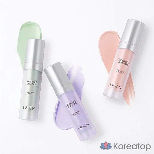 Увлажняющая основа под макияж для нормальной и сухой кожи Lipken, Зеленый