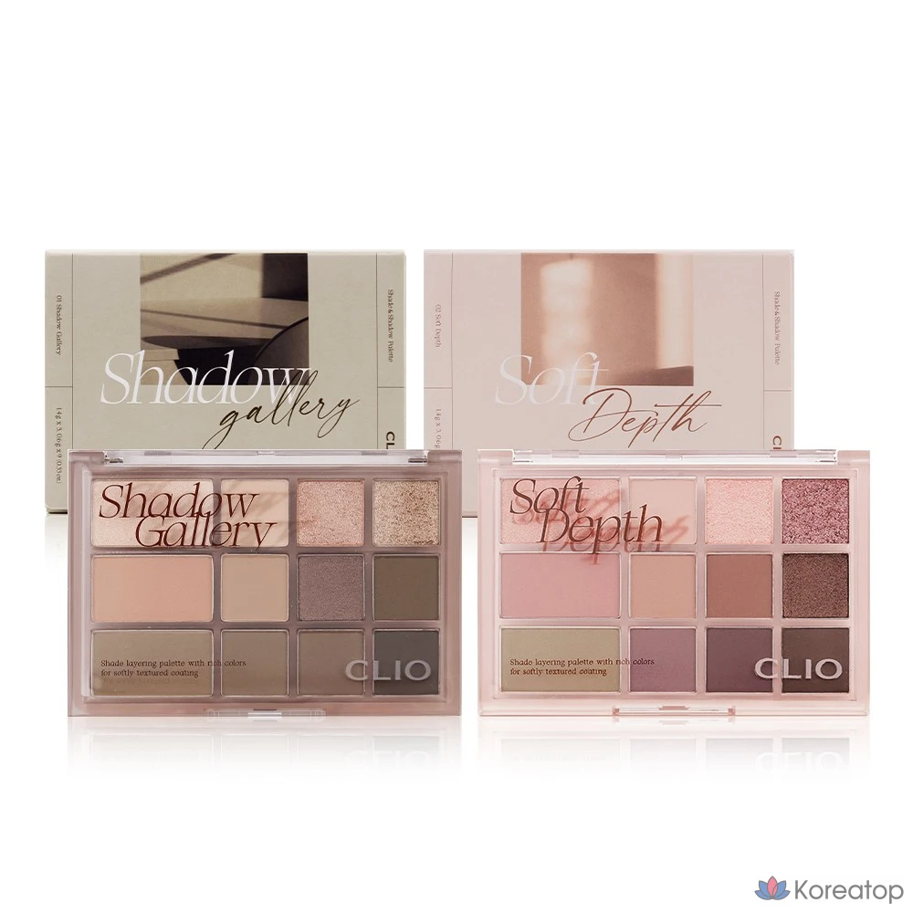 Палитра теней Clio, № 1 Shadow Gallery, 1 шт.