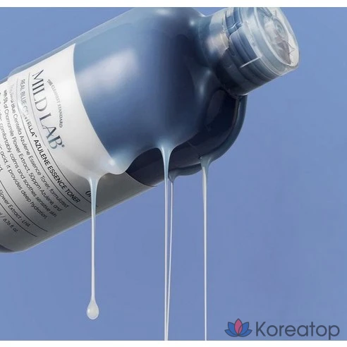 Тоник с центеллой и азуленом Mild Lab Real Blue Centella Azulene Essence Toner