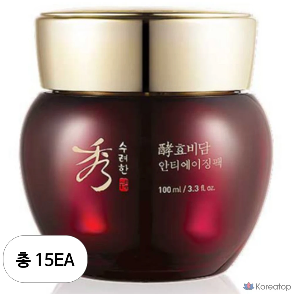 Набор для омоложения Sooryehan Hyobidam, 1 упаковка, 15 штук.