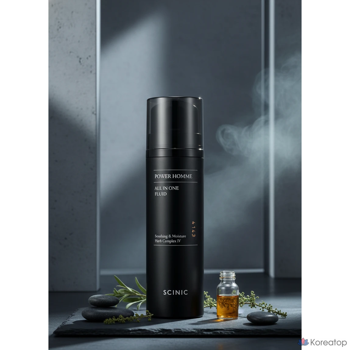 Scinic Power Homme All-in-One Fluid, флакон большого объема, содержит лосьон и эссенцию для кожи, 1 шт., 150 мл.