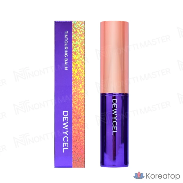 Бальзам-тинт для губ DEWYCEL Titouring Tint Balm, оттенок Lip Coral, 4.5 г, 1 шт.