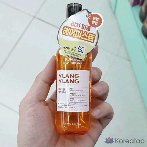 Парфюмерный спрей для волос Kundal с иланг-илангом, 1 шт., 100 мл