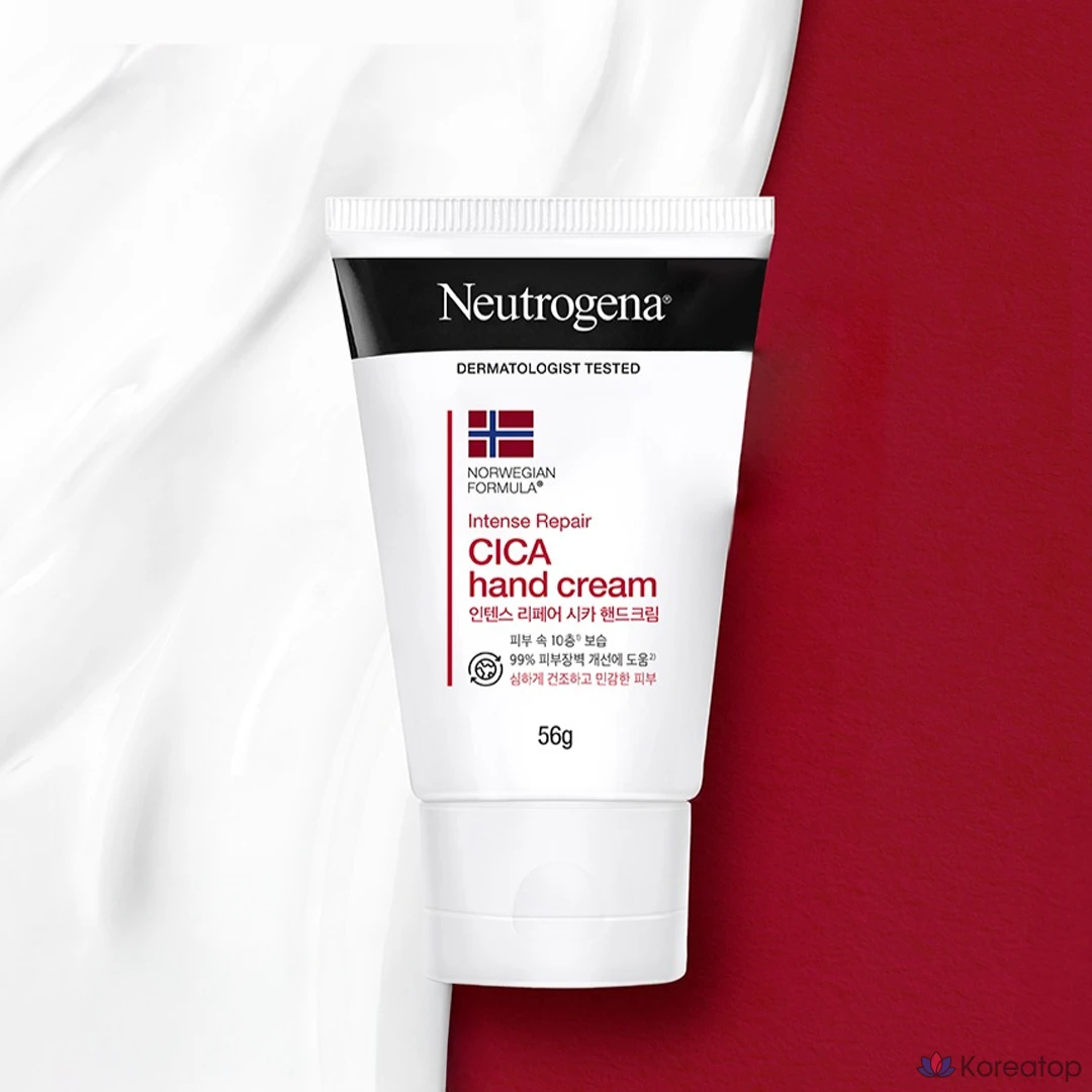 Крем для рук Neutrogena Intense Repair Cica, 56 г, 1 шт.