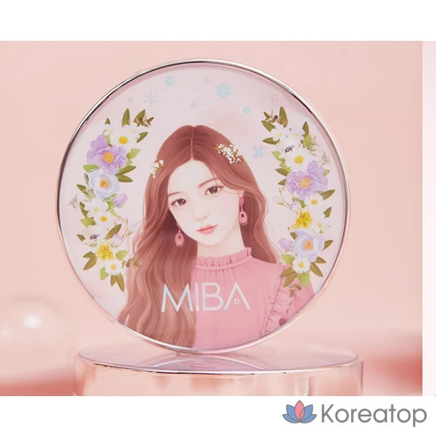 Тональный крем-кушон MIBA King Cushion Season 2 большой емкости 25 г, оттенок № 21 &#039;яркая кожа&#039;, оригинал + 2 сменных блока по 25 г