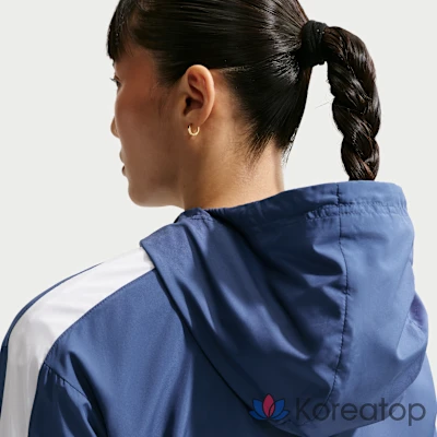 Куртка с капюшоном женская Nike Sportswear Classic Woven Loose UV Protection Hooded Jacket