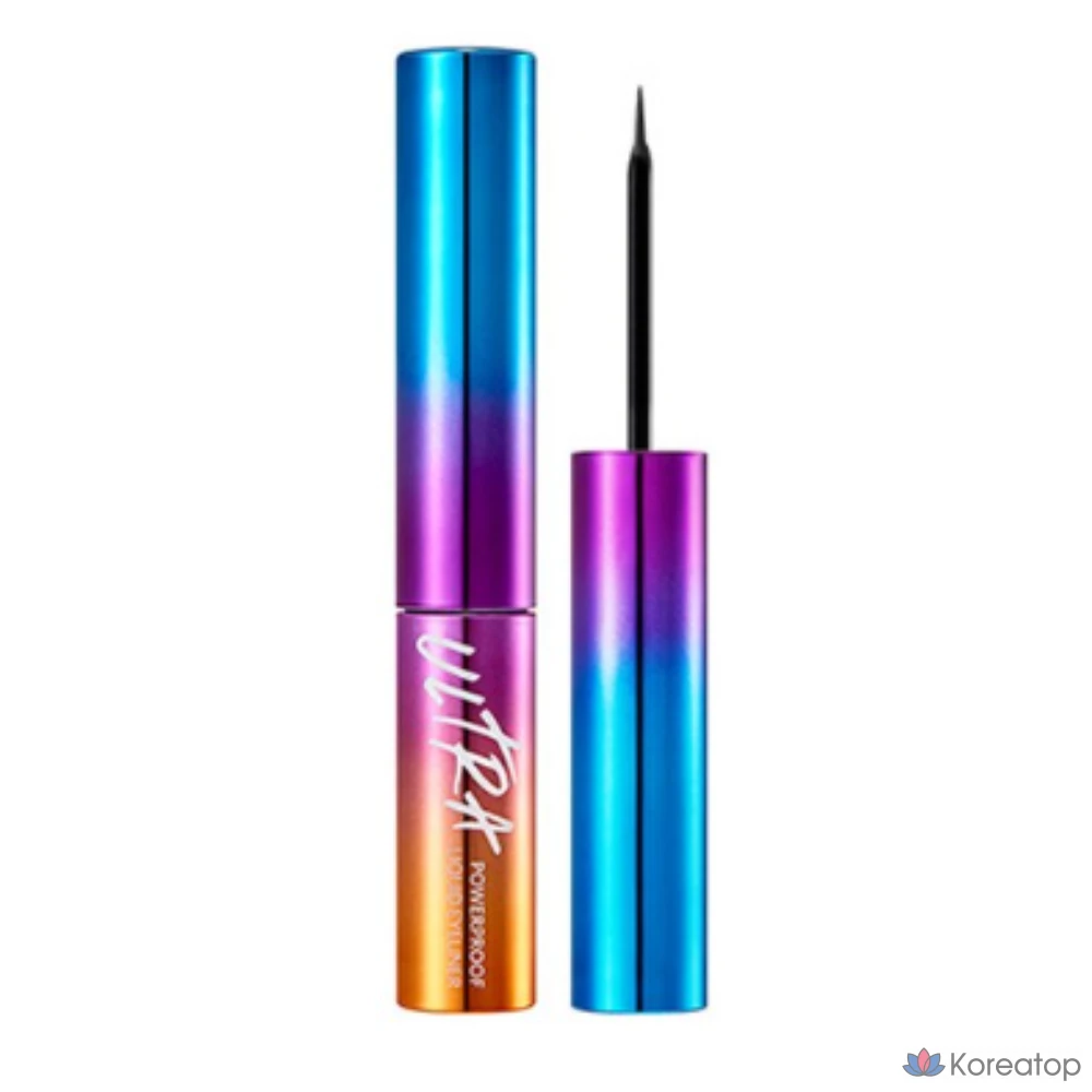 Жидкая подводка для глаз Missha Ultra Powerproof Liquid Liner, оттенок Black, 4 г, 1 шт.