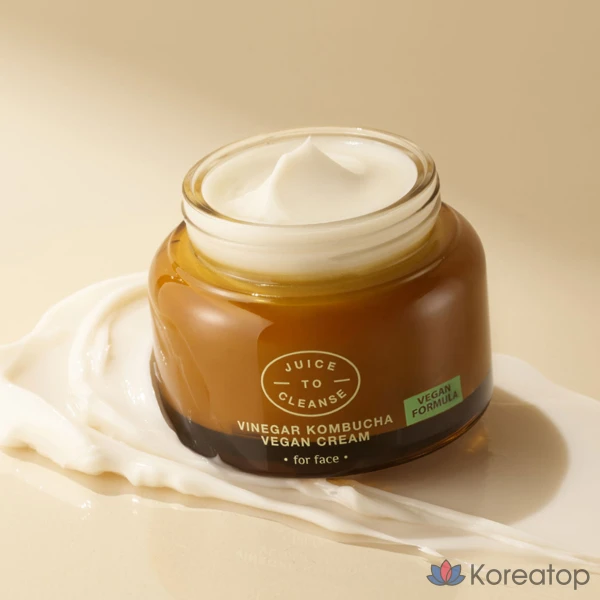 Уход за кожей: Juice To Cleanse, комбуча, веганский крем, 75 мл