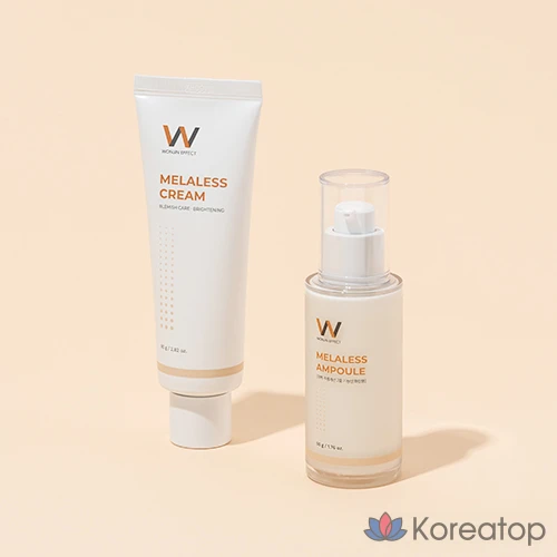 Набор для ухода за веснушками Wonjin Ampoule + Wonjin Cream SET, 1 комплект, 1 шт.