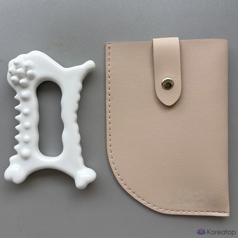Массажер гуаша Face Factory Detox Gua Sha, White, 1 шт.