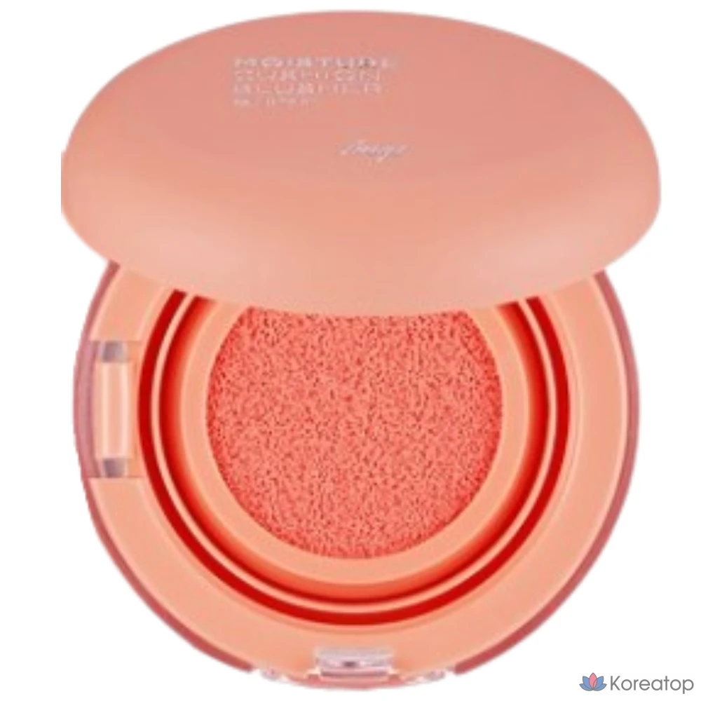 Румяна-кушон The Face Shop Moisture Cushion Blush, оттенок 03 Coral, 8 г, 1 шт.