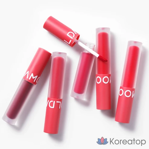 Тинт для губ ROM&amp;ND Glasting Water Tint №15 Nudy Sundown — сияющий водный оттенок с нюдовым оттенком