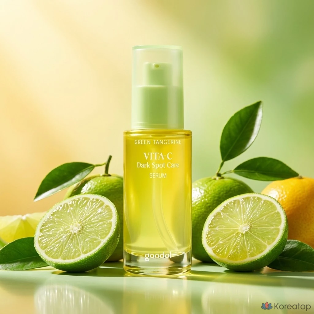 Сыворотка от прыщей Goodal Green Tangerine Vita C, 30 мл, 1 шт.