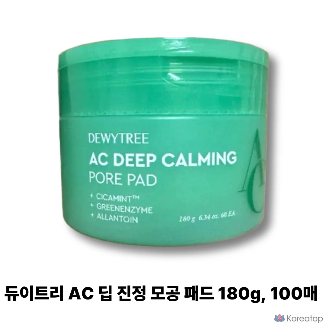 Пэды Dewytree AC Deep Soothing Pore Pad, 100 шт., 180 г