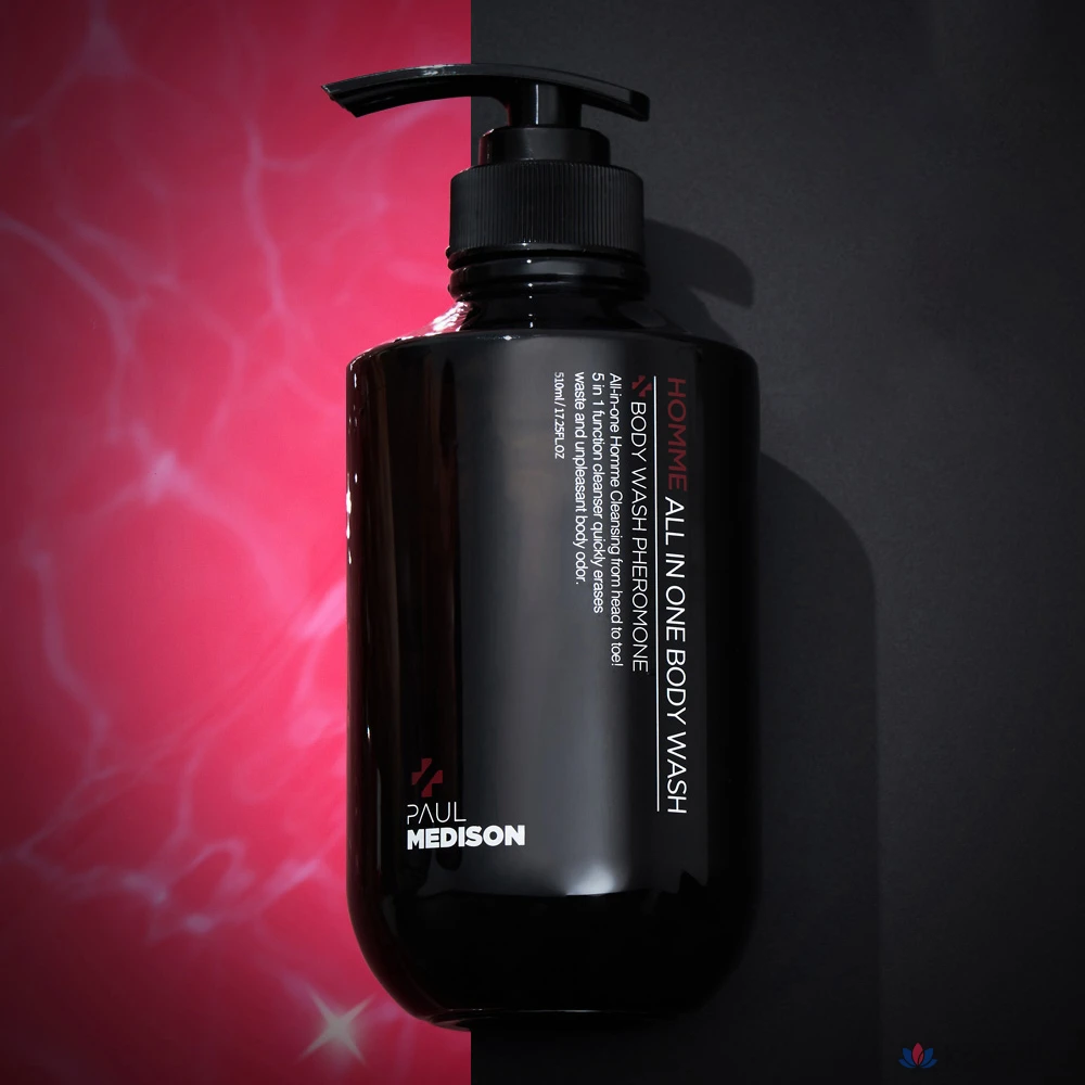 Гель для душа Paul Medison Homme All-in-One с ароматом феромонов, 510 мл, 5 комплектов, фото 2