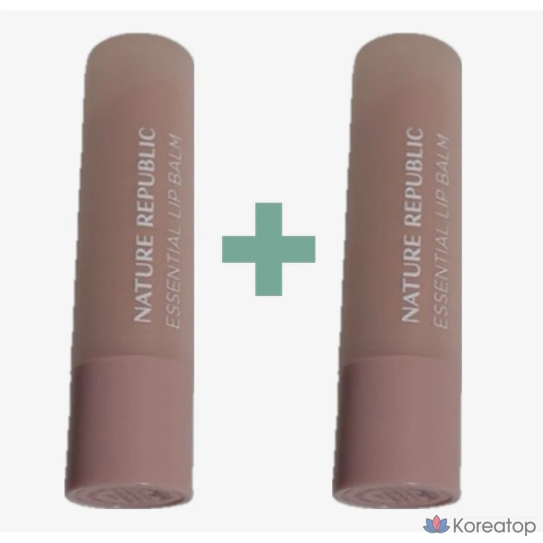 Бальзам для губ Nature Republic Vegan Essential, 1 шт., 4,2 г, с ароматом розы