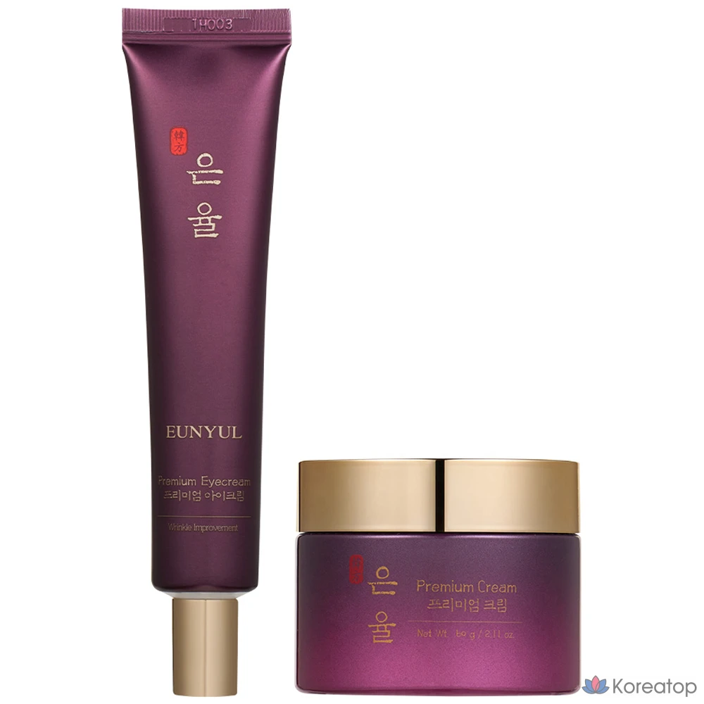 Набор Eunyul Premium Herbal Cream + Eye Cream, 1 шт.